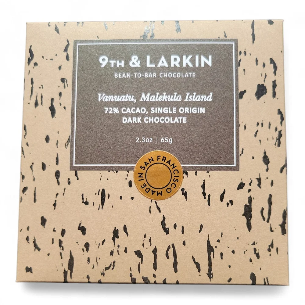 9th & Larkin 72% Vanuatu Dark Chocolate — Science Of Chocolate